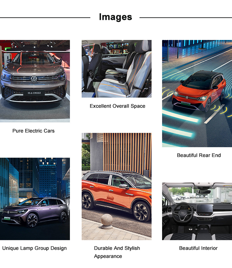 New Energy Volkswagen Used VW Cars Electric Large SUV ID6 Crozz