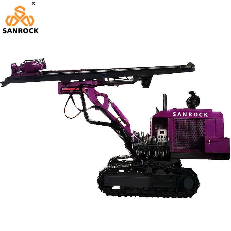 Mining Blast Hole Drilling Rig Equipment Portable Hydraulic DTH Drilling Rig Machine