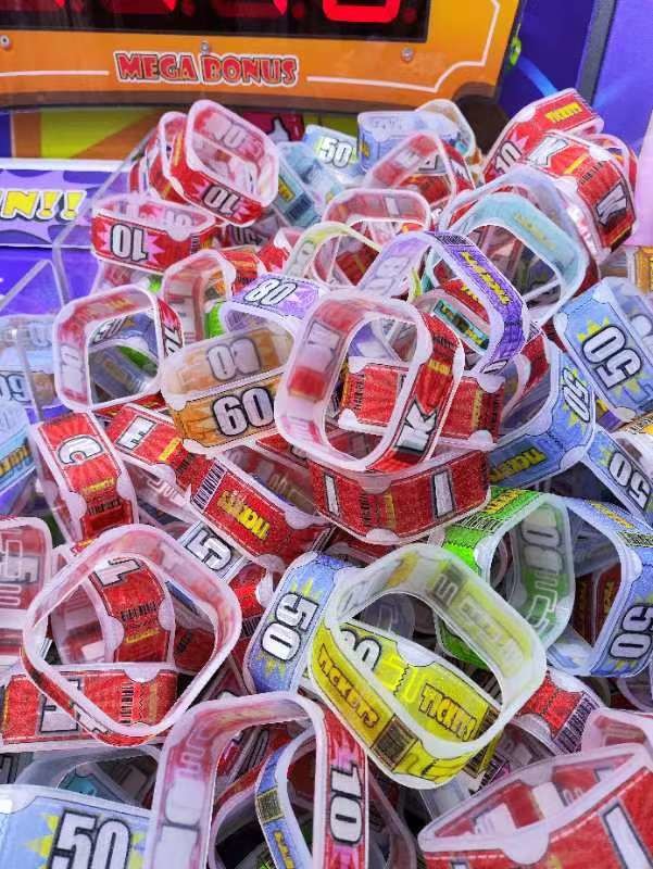 Ticket Carnival II redemption game crane claw game arcade skill game machine