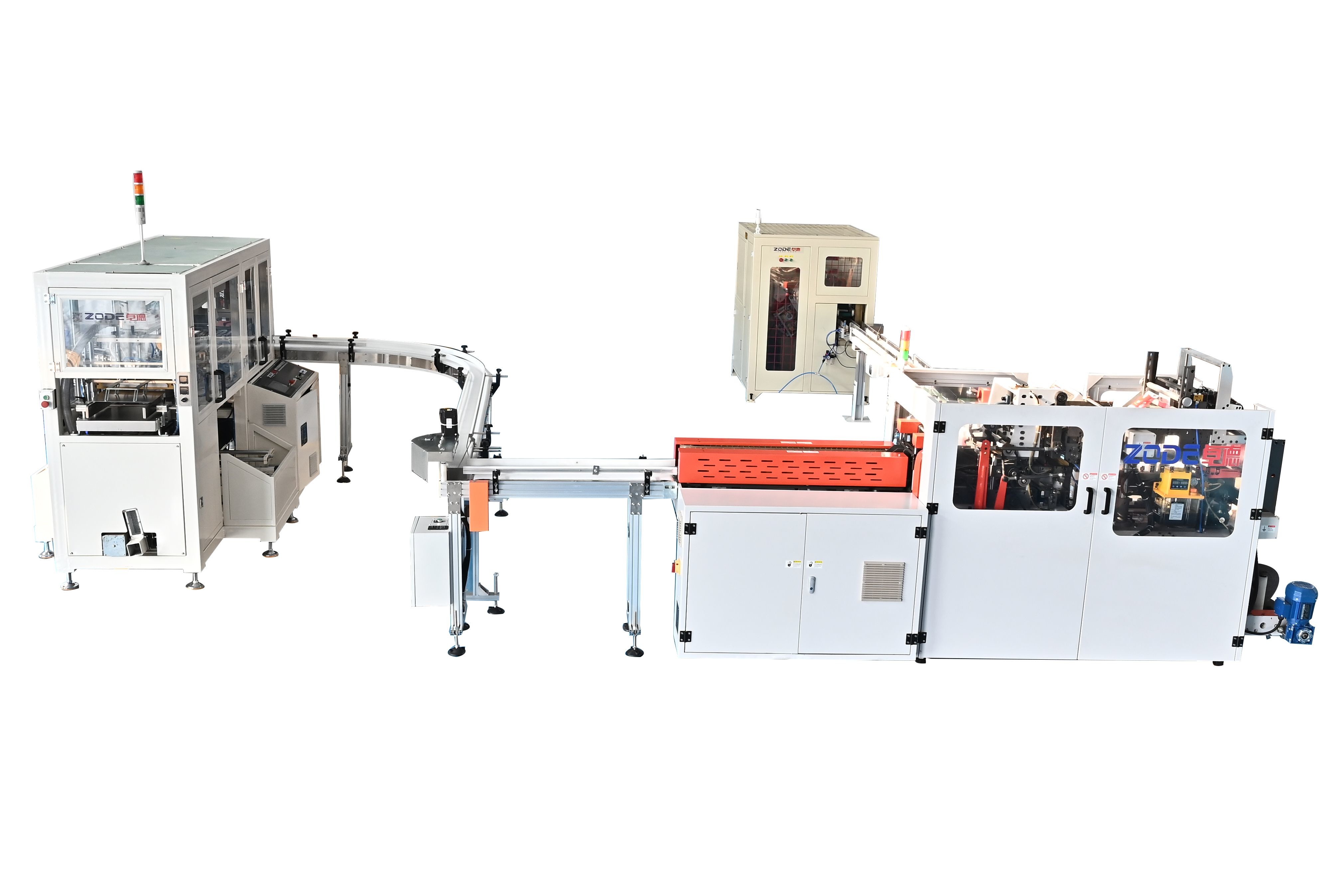 380V 80KW Facial Tissue Production Line ISO9001 Facial Tissue Log Saw