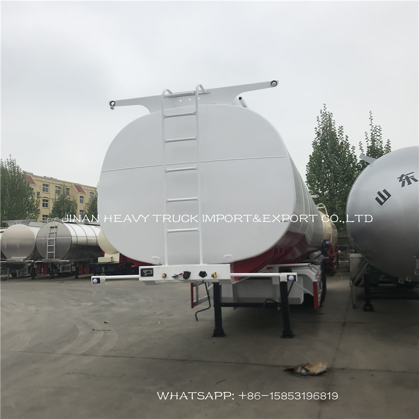 3 Axles Heavy Duty Semi Trailers Liquid Diesel Oil Storage Fuel Tank Semi Trailer