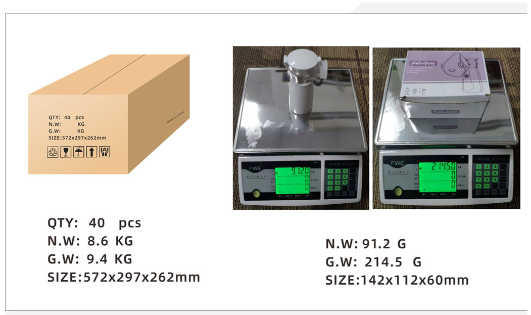 Portable Household Electronic Handheld Atomizer Lightweight Quiet Nebulizer Machine