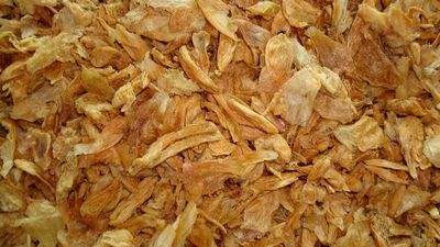 40*40mm Crunchy Condiment Fried Onion Flakes For Steak