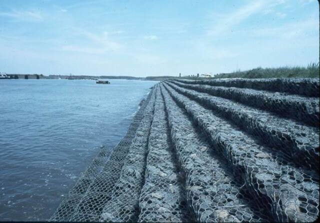 Low Flexibility Good Embankment Stone Cage Net 80x100mm