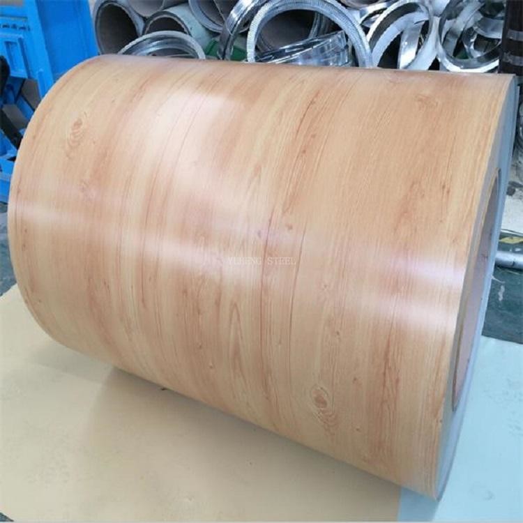 1250mm Galvanized PPGL Steel Coil Full Hard Color Coated Prepainted