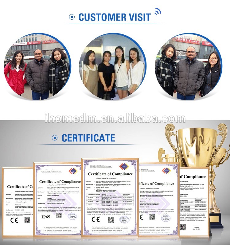 Bank use wireless queue number system take a number machine