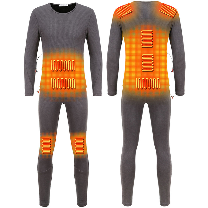USB 5V Electric Heated Vest Jacket Waterproof Washable Graphene