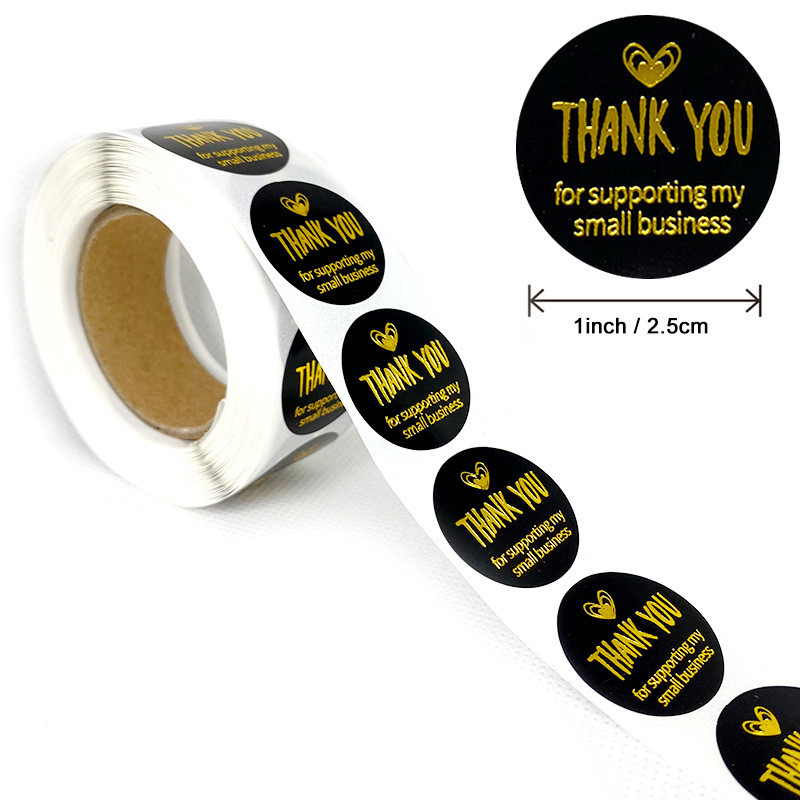 Art Paper Personalised Sticky Labels For Business Embossing Spot UV