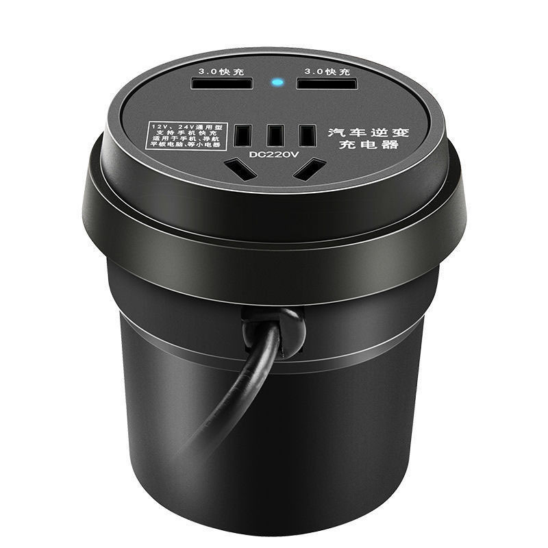 Pure Sine Wave Car Inverter Car Magnetic Charger For Mobile Phone 150W Car Usb Power Inverter Dc 12V To Ac 220V 2.1A
