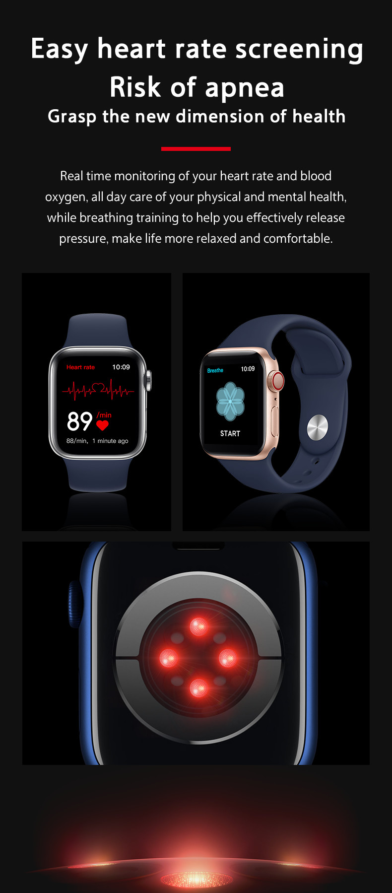 M16 Pro 1.75inch Smart Phone Wristwatches MP3 MP4 Calling Smart Watch For Android IOS Phone Smartwatch Oem Odm Service
