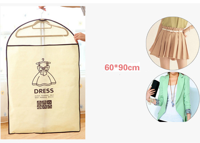 Lightweight PEVA Hanging Garment Storage Bags For Closet