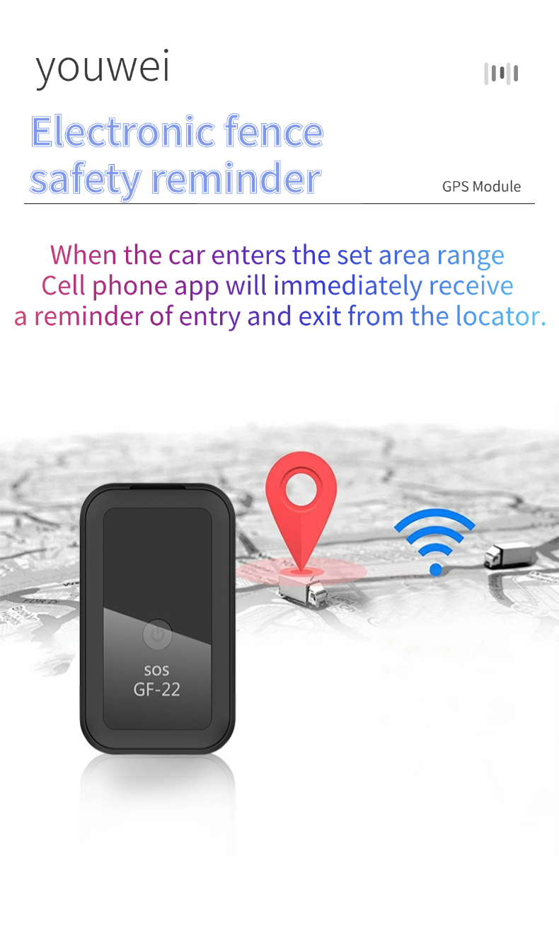YOUWEI High Quality Good Price Mini Gps Tracker GF09 GF21 GF22 For Kids Cars Pet Real Time Vehicle Gps Tracking Device