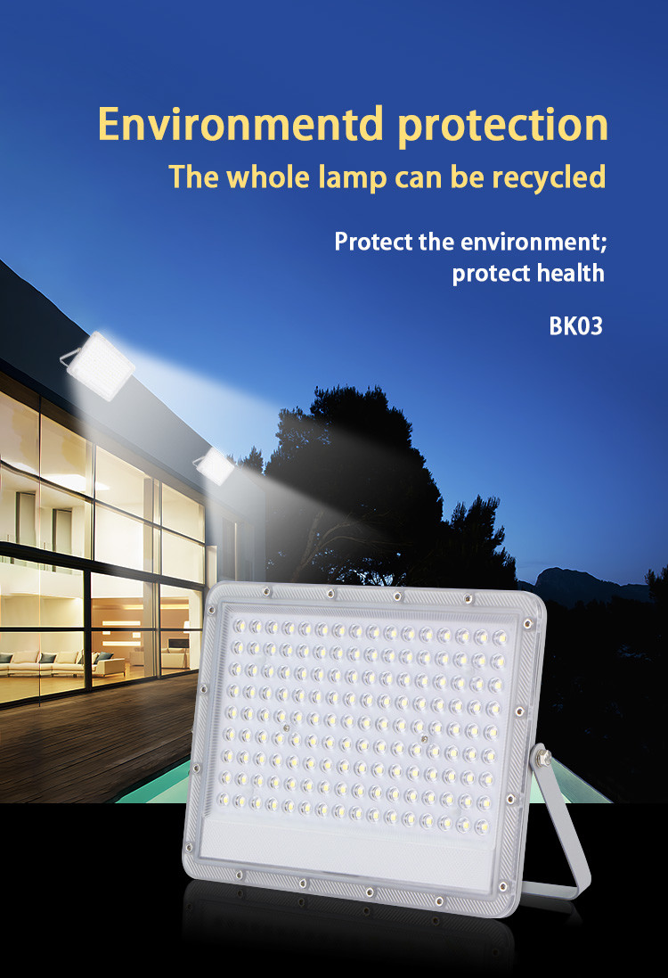 Portable 100 Watt Outdoor LED Flood Lights For Stadium 220v Smd 2200k Smart