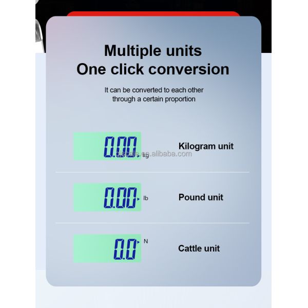 50g Accuracy Electronic Industrial Hanging Scale 300kg Digital Crane Scale with Customized OEM Support