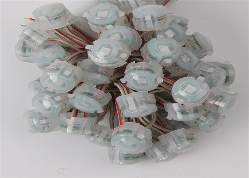 Full Color IP67 5050 Waterproof DC12V 20mm LED Pixel Light With DMX IC