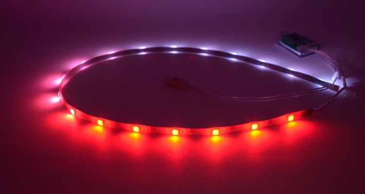 Magic Color LED Light Strips For Shoes Rechargeable Battery Operated