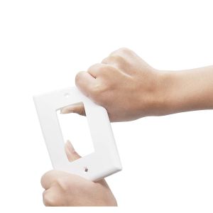 Buy cheap Screw Holes Switch Plate Covers Glossy Light Switch Plates Rectangular product