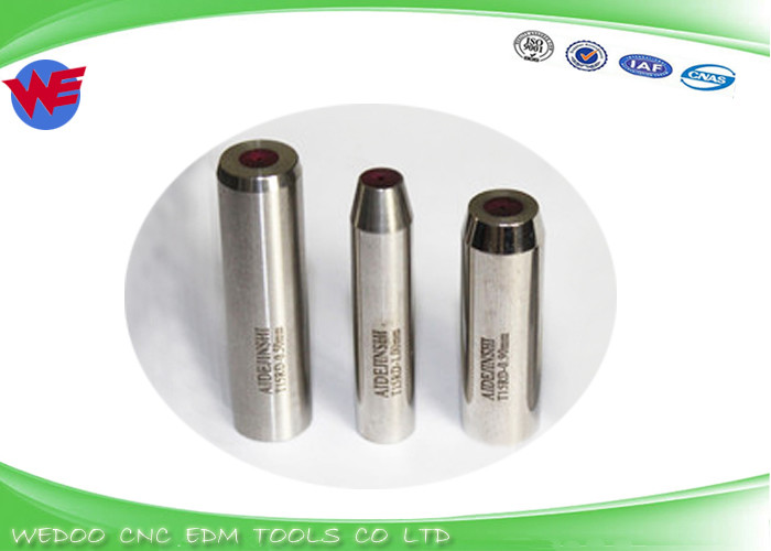 Drilling Machine Parts / EDM Drill Guides ZZ140A EDM Ruby Pipe Guide 12x42 mmL