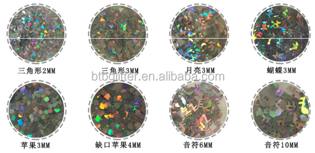 Chinese Year Occasion 15mm Holographic Gold Honey Bee Glitter for Tumbler Unique Custom Glass Bees Selection