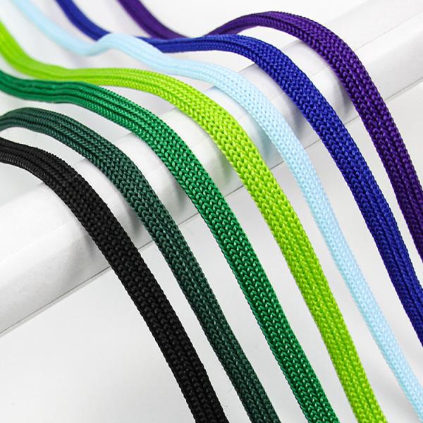 Tent Reflective Braided Rope Leash Dog Lead Colorful Round Draw Cords Hoodie