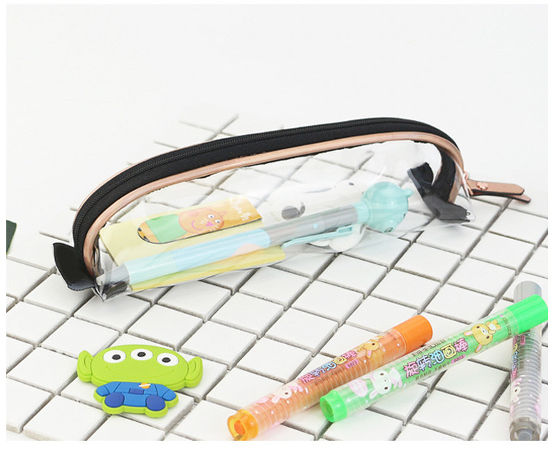 Waterproof Transparent Large Brush PVC Makeup Bag