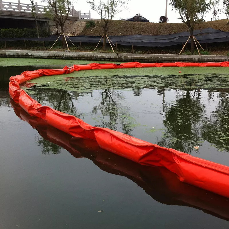 Permeable Floating Turbidity Barrier Boom Silt Curtain Customized