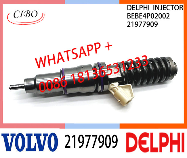 21977909 BEBE4P02002 Fuel engine Diesel Injector 21977909 BEBE4P02002 E3.27 for VOL MD13 EURO 6 LR