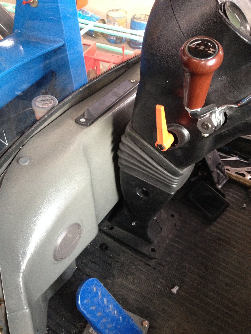 agricultural equipment 1.2 ton wheel loader for sale blue color