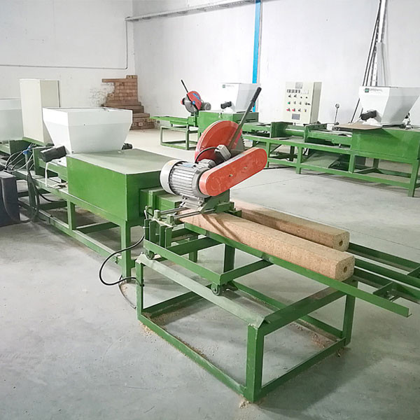 Automatic European Standard Pallet Feet Block Machine