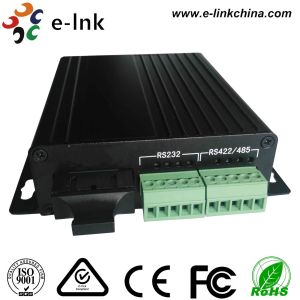 Industrial RS232/RS422/RS485 Serial to Fiber Media Converter