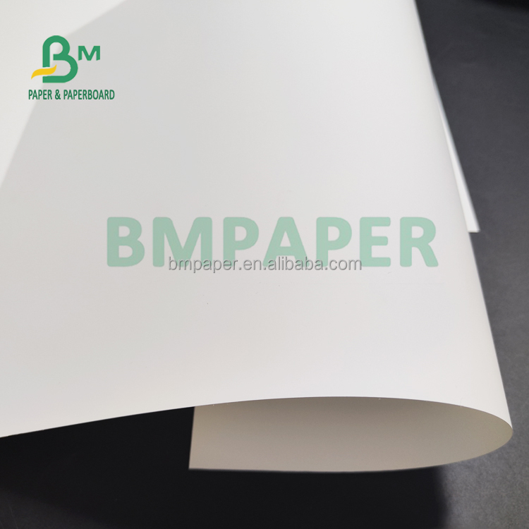 A0 A1 Size White Bond Paper Roll 200gsm Uncoated Offset Printing For Book Label
