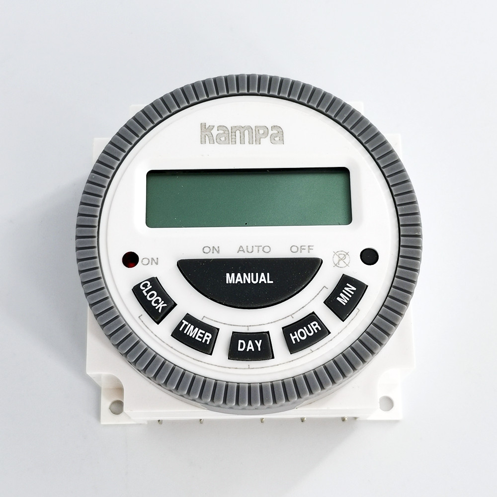 30Amp Timer Switch Digital Programmable Street Lights Time Controller 220v CN304A