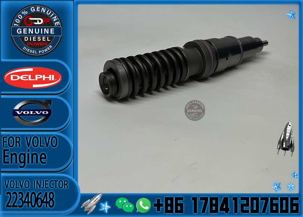 Original diesel Injector 22717956 22340648 21506699 BEBE5G17101BEBE5G17001 E3.4 for VO-LVO MD16 P3622