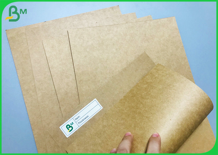 Packing Use 200g 300g 350g Sheet Brown Virgin Craft Paper Board For Food Tray