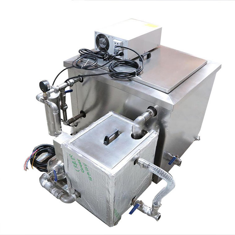 Automated Ultrasonic Cleaning Machine For Carburetors Machine Parts Circulating Filter 190L