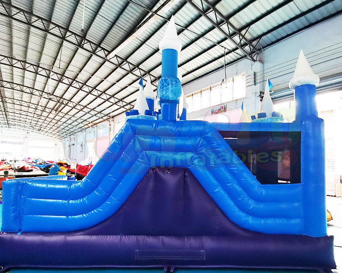 SGS Inflatable Frozen Jumping Bouncy Castle For Gardens