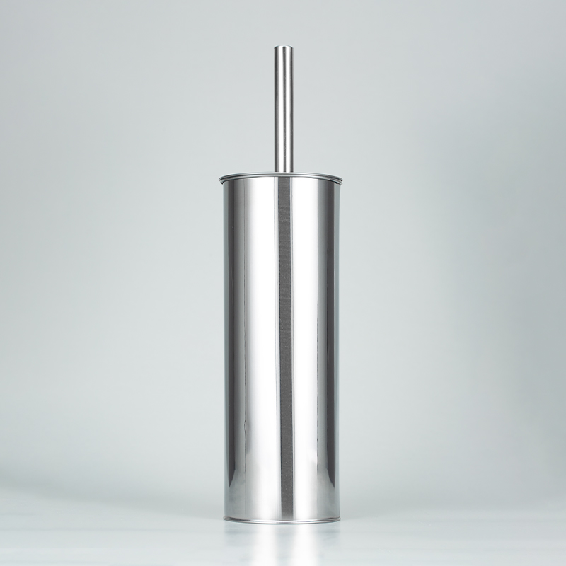Toilet Brush And Holder Set Dia.10.3*38.4CM Stainless Steel For Bathroom Maintenance Accessory