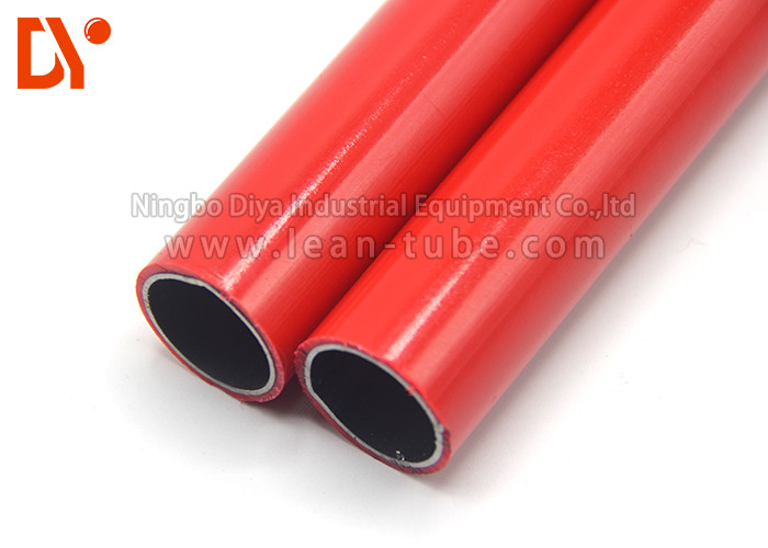 Cold Rolled Steel Lean Tube Anti Static Glossy Surface Custom Length