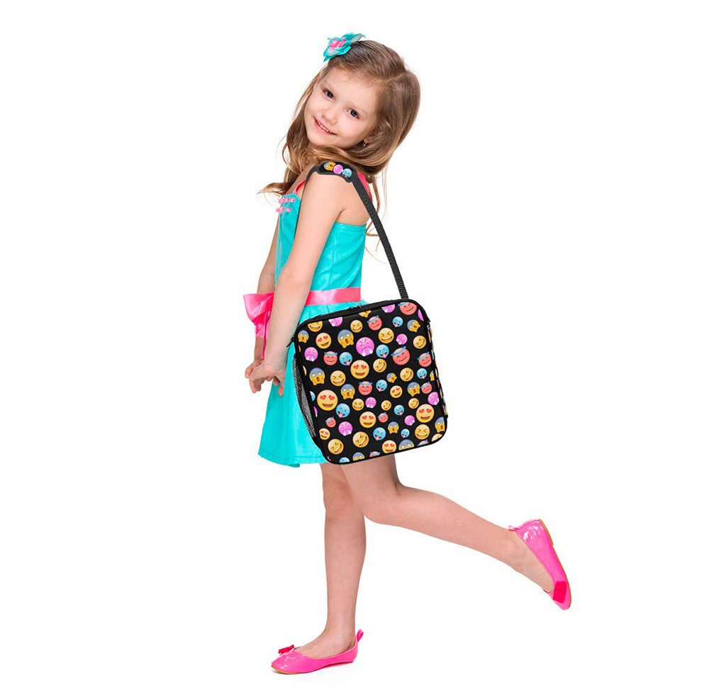 Aluminum Foil Lining Children'S Cooler Lunch Bag For School