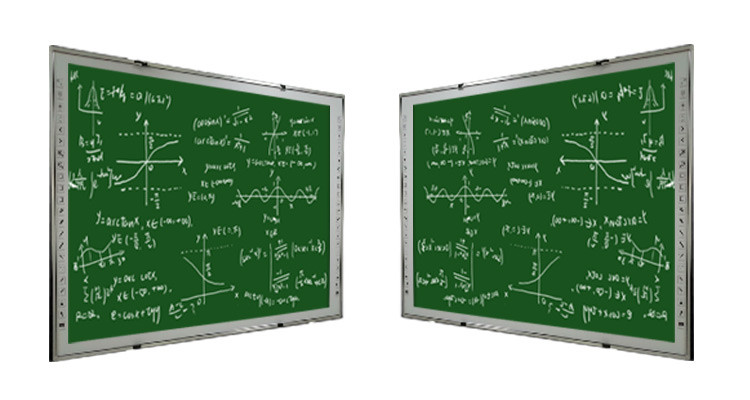 Silver 102 Inch Large Interactive Whiteboard For Conference Room