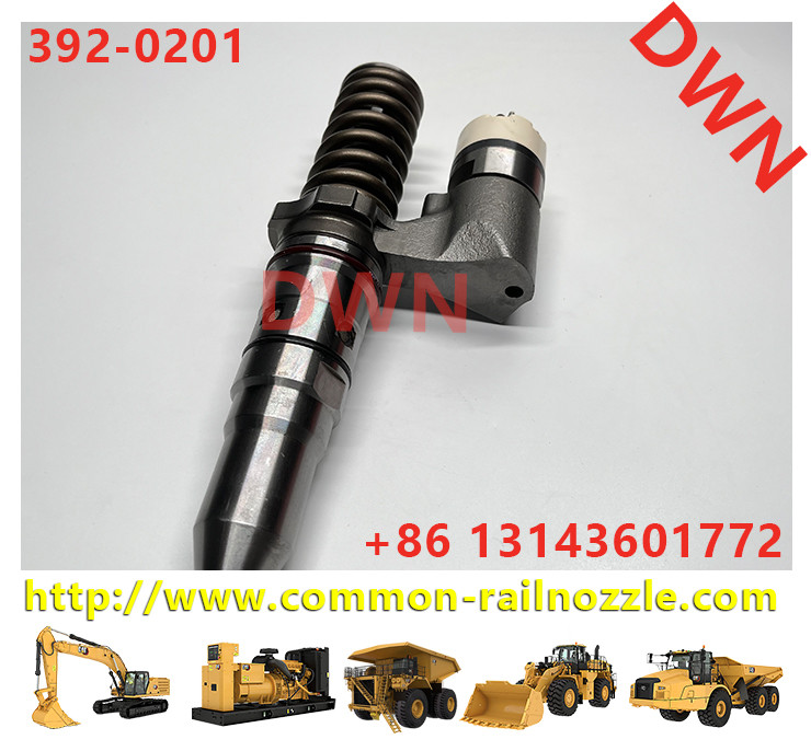 392-0201 Common Rail 3152B Diesel Engine Fuel Injectors 10R-2826 10R-2827