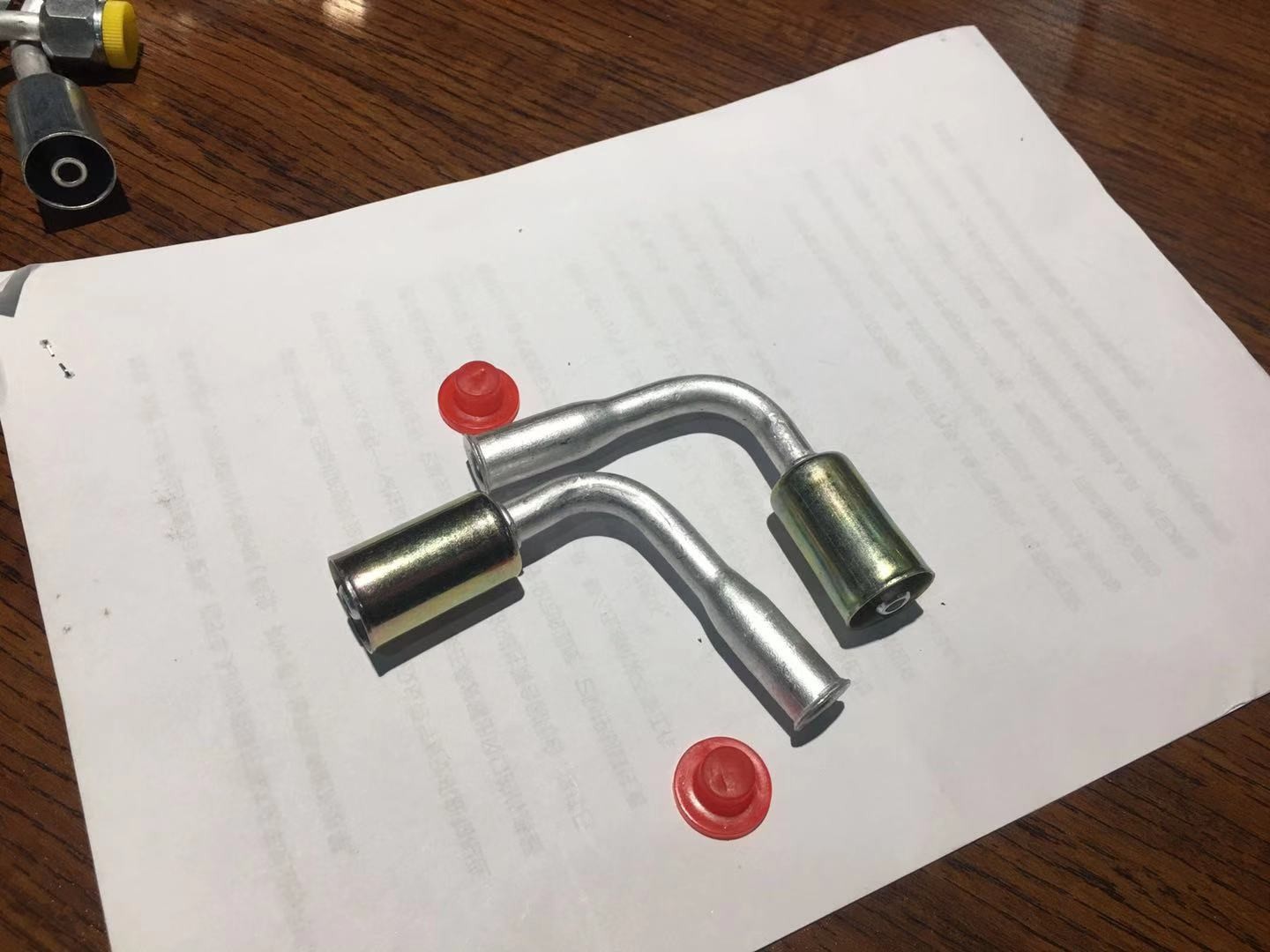 auto air conditioner pipe hose fitting joint valves quick connection R12 valve R134 valve R12 joint ac hose end fitting