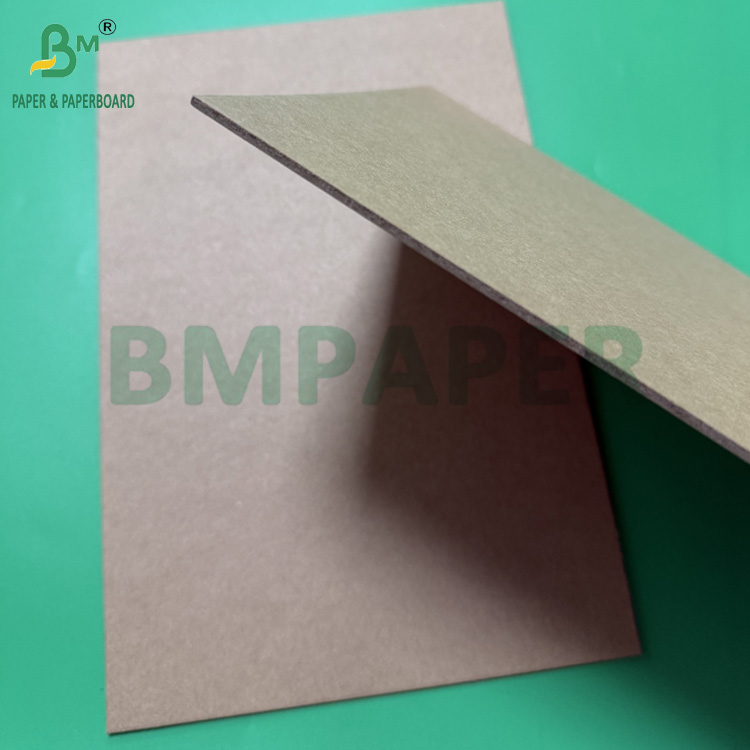 650g 1250g Brown Lined Kraft Chipboard Sheets For Protective Solutions