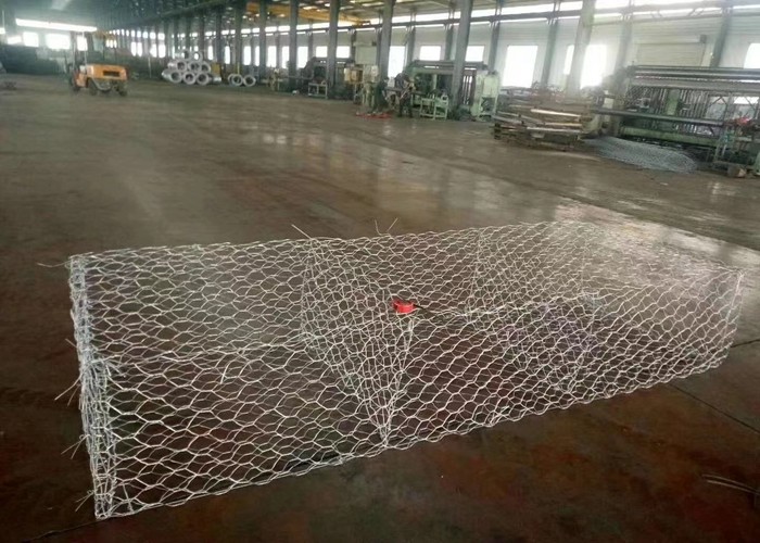 2m Zinc Coating Gi Gabion Box 7x9cm Mesh Hole