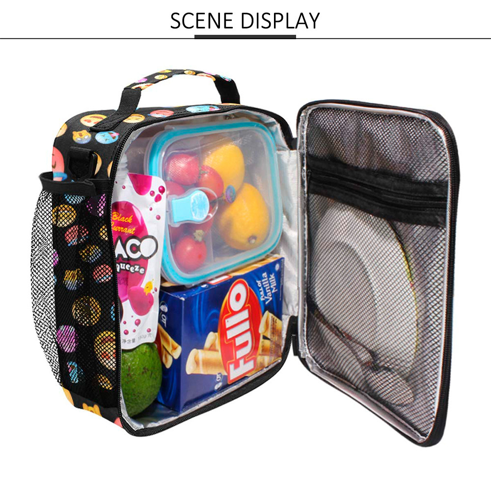Aluminum Foil Lining Children'S Cooler Lunch Bag For School