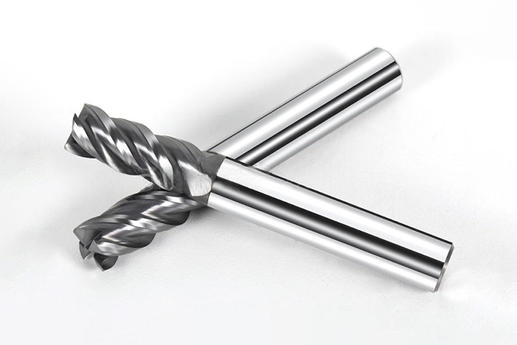 35° Helix Angle 0.6um Grain Size 1-12mm Cutting Diameter Tungsten Carbide End Mill for CNC Machining