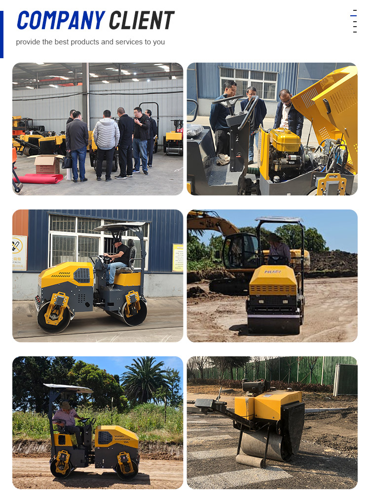 Fully Hydraulic System Double Single Drum Vibration Road Roller Ride for Road Compaction