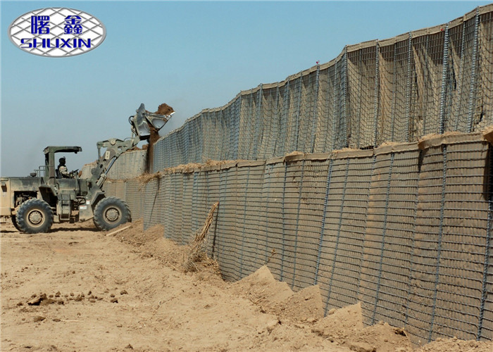 Wholesale Hot Dipped Galvanized Military Sand Filled Defensive Barrier