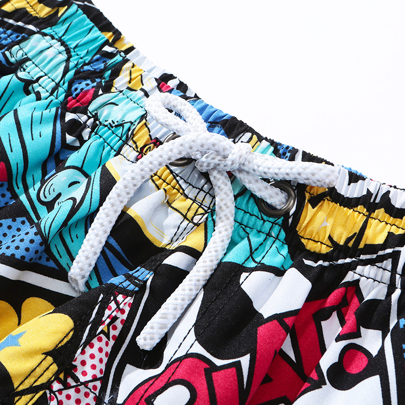 Breathable Quick-Dry Beachwear Bottom Pants Trunk Board Surf Shorts for Men and Women