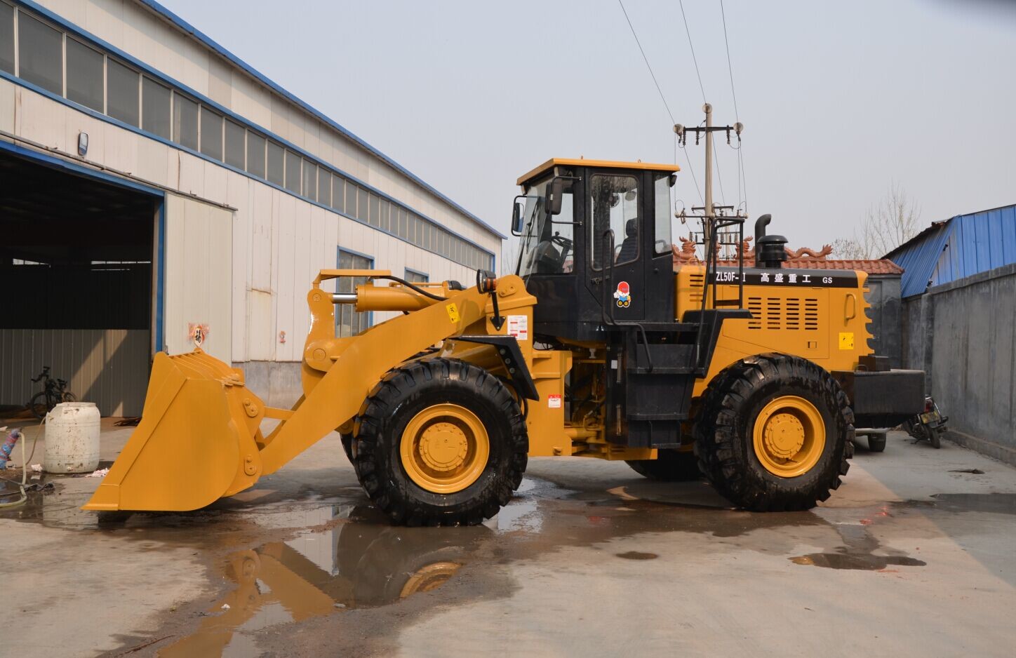 Good price Used wheel loader 5ton
